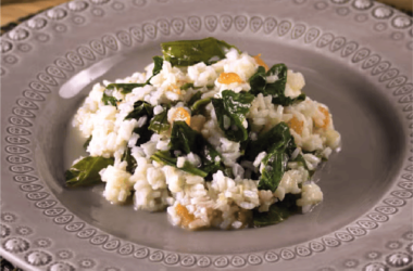 Arroz de Bimis e Lascas de Cenoura