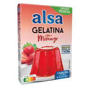 Gelatina Morango Alsa