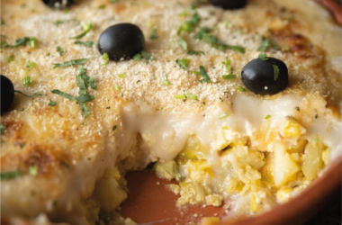 Bacalhau com Ovo, Natas e Bechamel