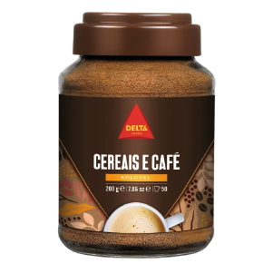 Delta Cereais+Café soluvel Frasco 200g