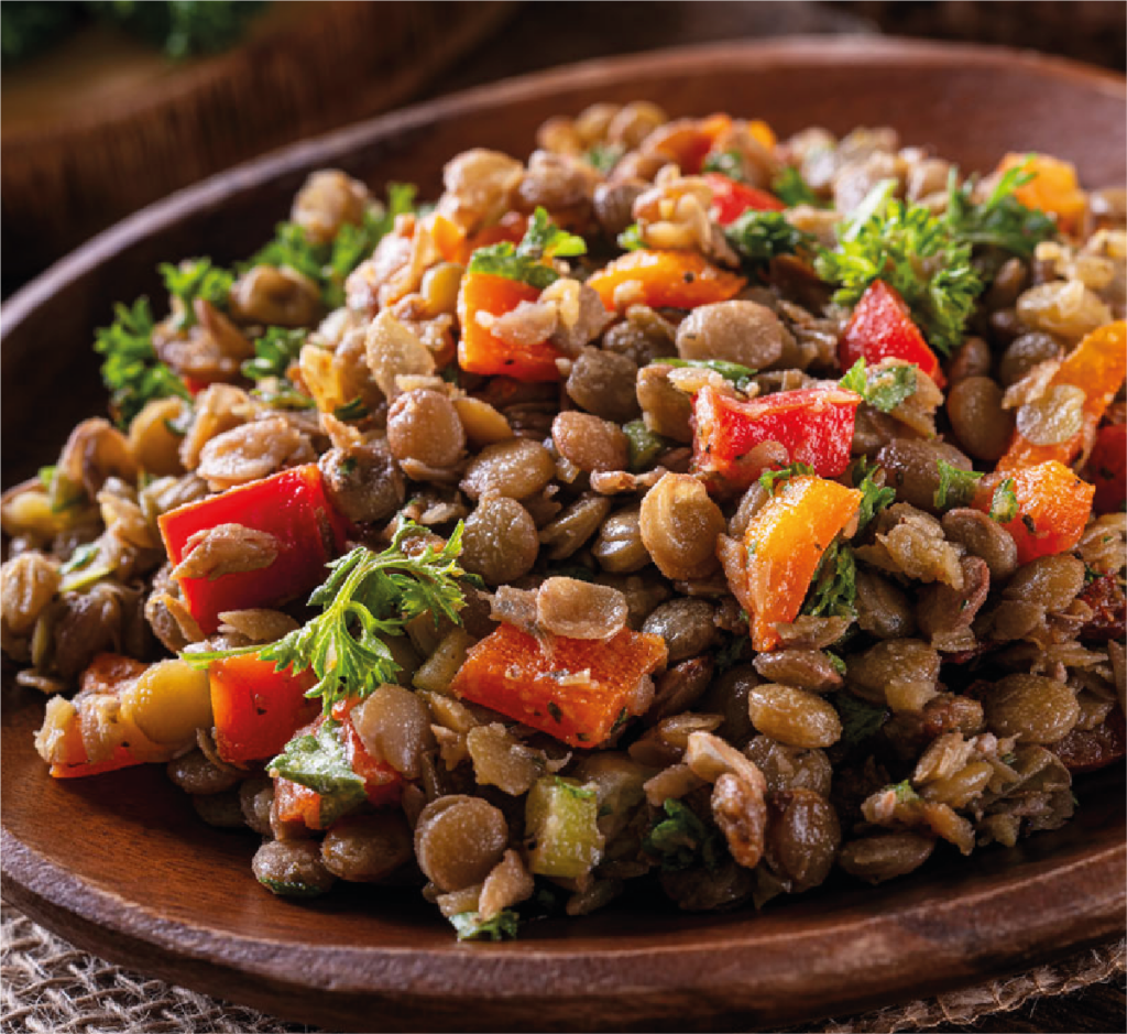 Salada de Lentilhas com Atum