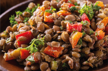Salada de Lentilhas com Atum