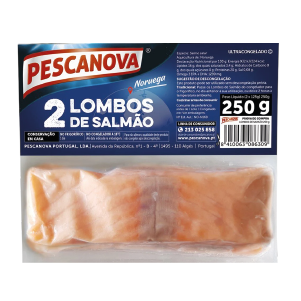 Lombos de Salmão Pescanova 250g