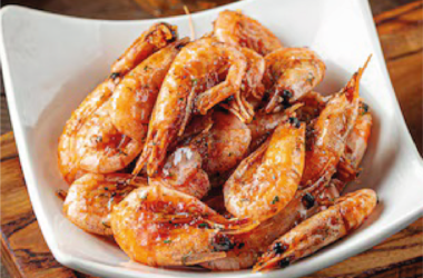 Camarão com Alho e Cerveja