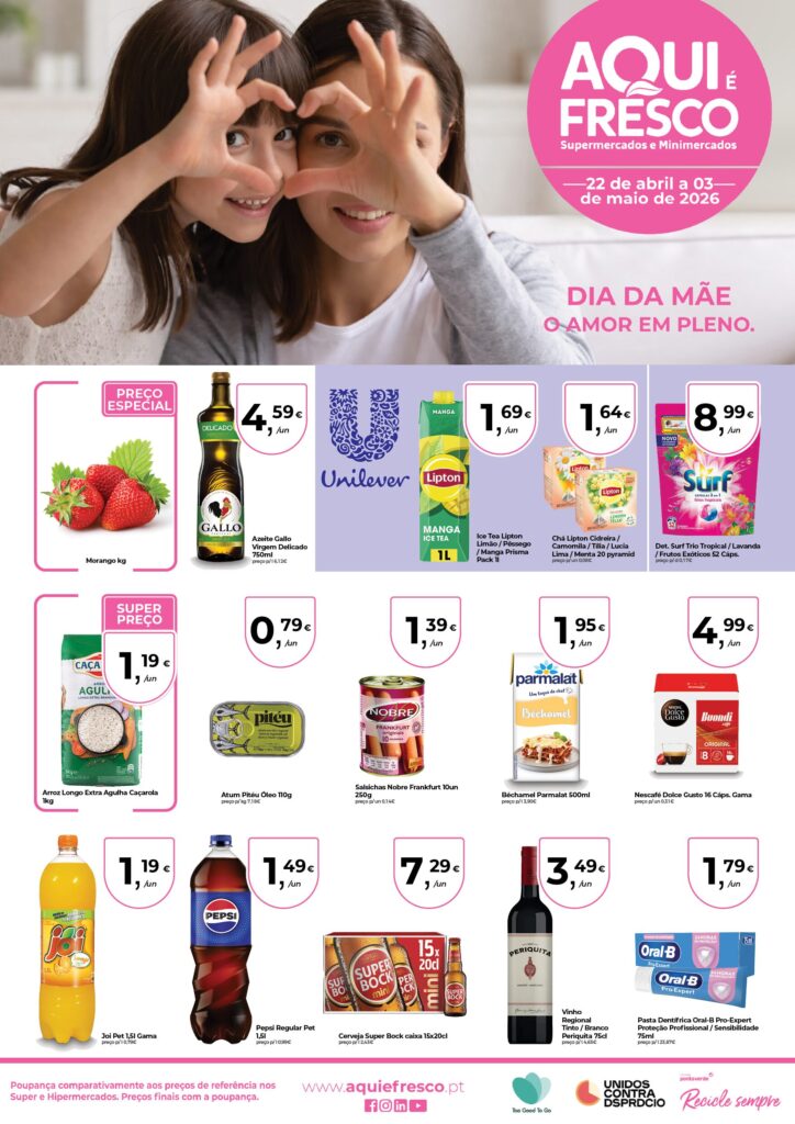Folheto Dia da Mãe