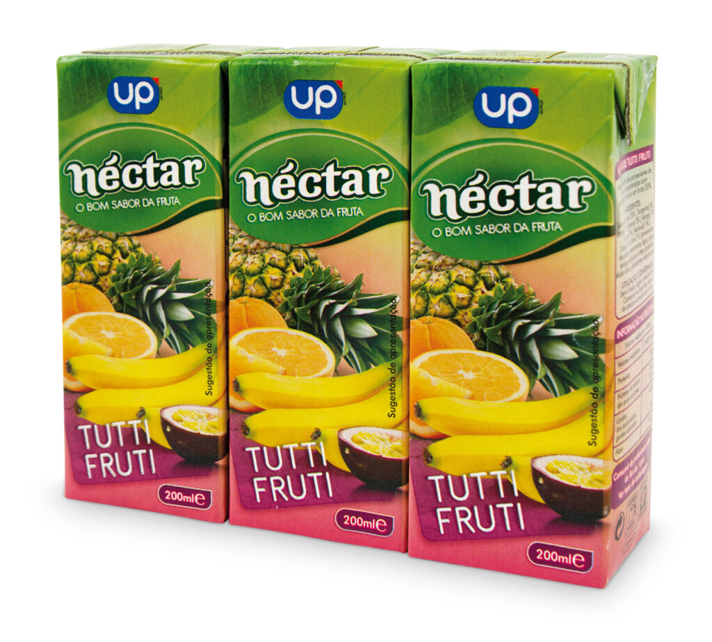 Néctar Tutti Fruti UP tetra 3×200 ml