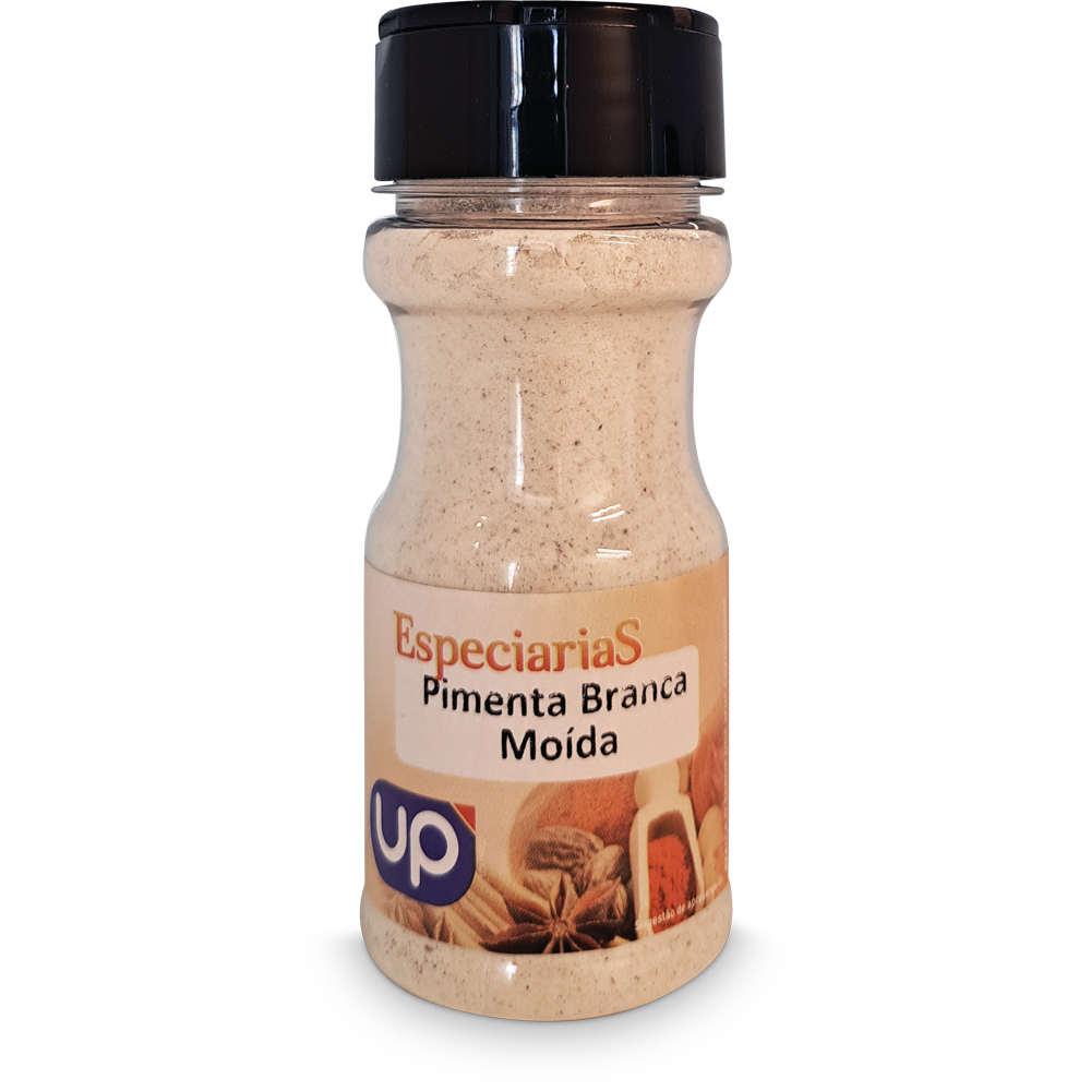 Pimenta Branca Moída UP Frasco 50g