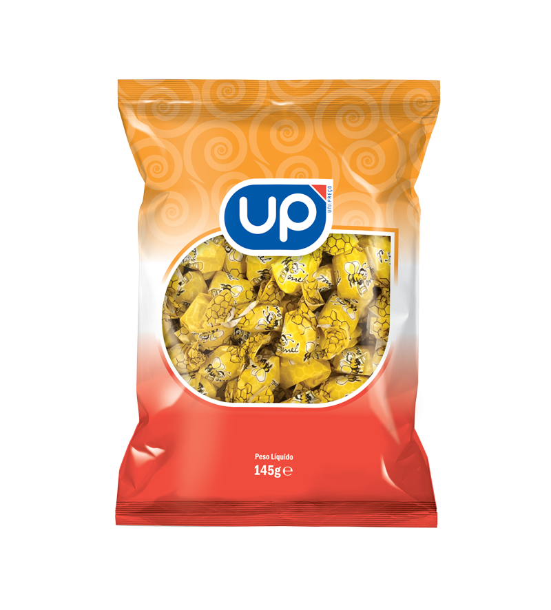 Rebuçados Recheados de Mel UP 145g