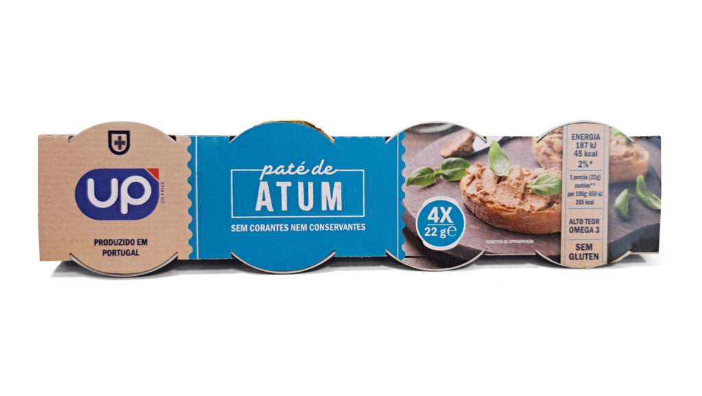 Paté de Atum UP 4x22g