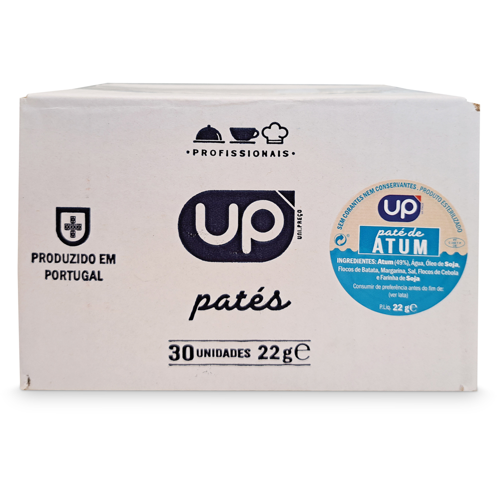 Paté de Atum UP 30x22g