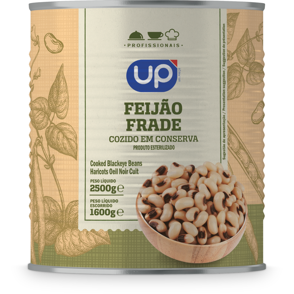 Feijão Frade UP Lata 2,5Kg
