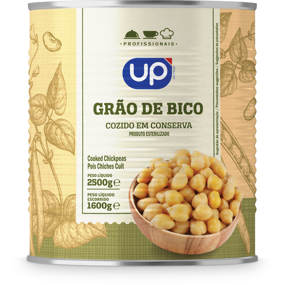 Grão de Bico UP Lata 2,5Kg