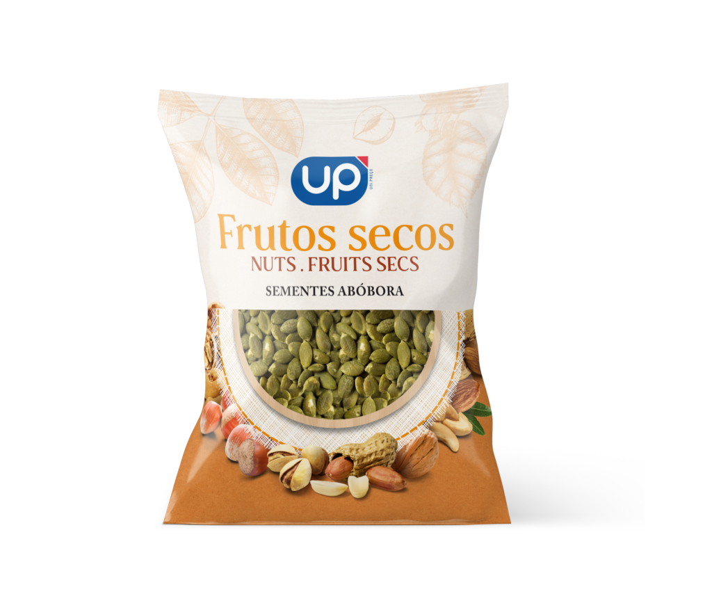 Sementes Abóbora UP saq. 150g