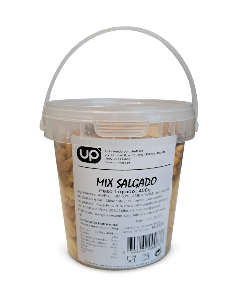 Mix Salgado UP balde 400g