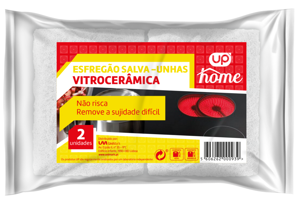 Esfregão vitrocerâmica UP 2 unidades