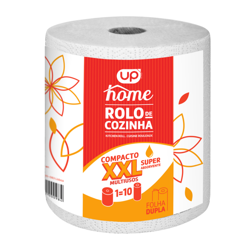 Rolo de Cozinha Multiusos FD UP Home 1=10 rolos