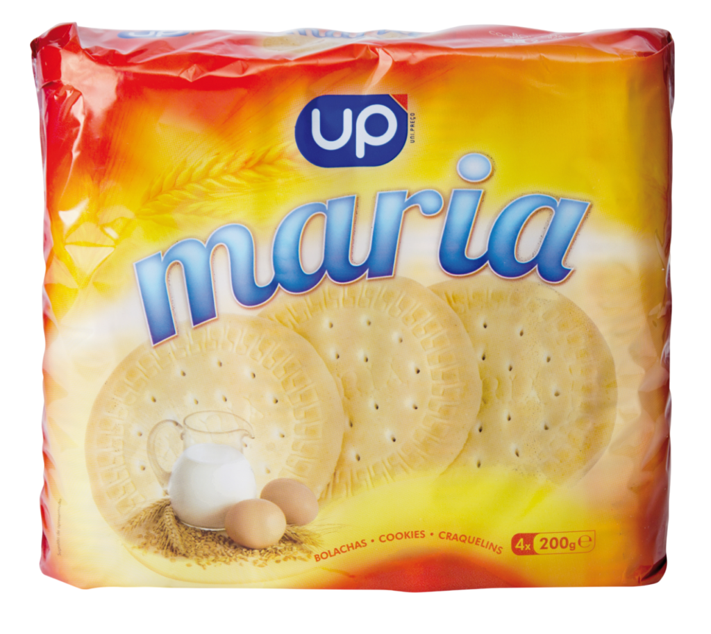 Bolacha Maria UP 4x200g