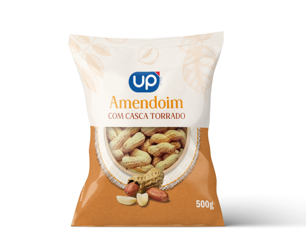 Amendoim com Casca Torrado UP 500g