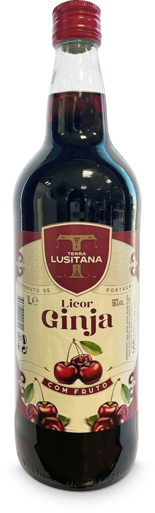 Licor de Ginja c/Fruto Terra Lusitana 1lt