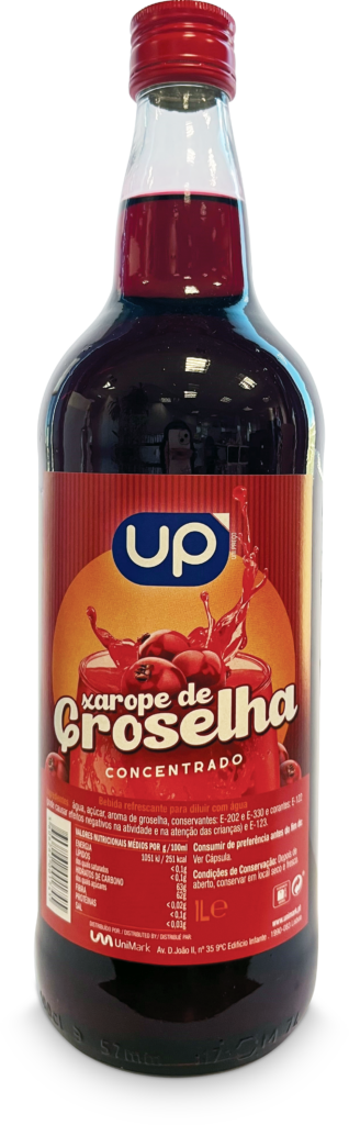 Xarope de Groselha UP 1lt