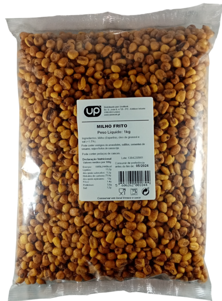 Milho Frito UP saq. 1kg
