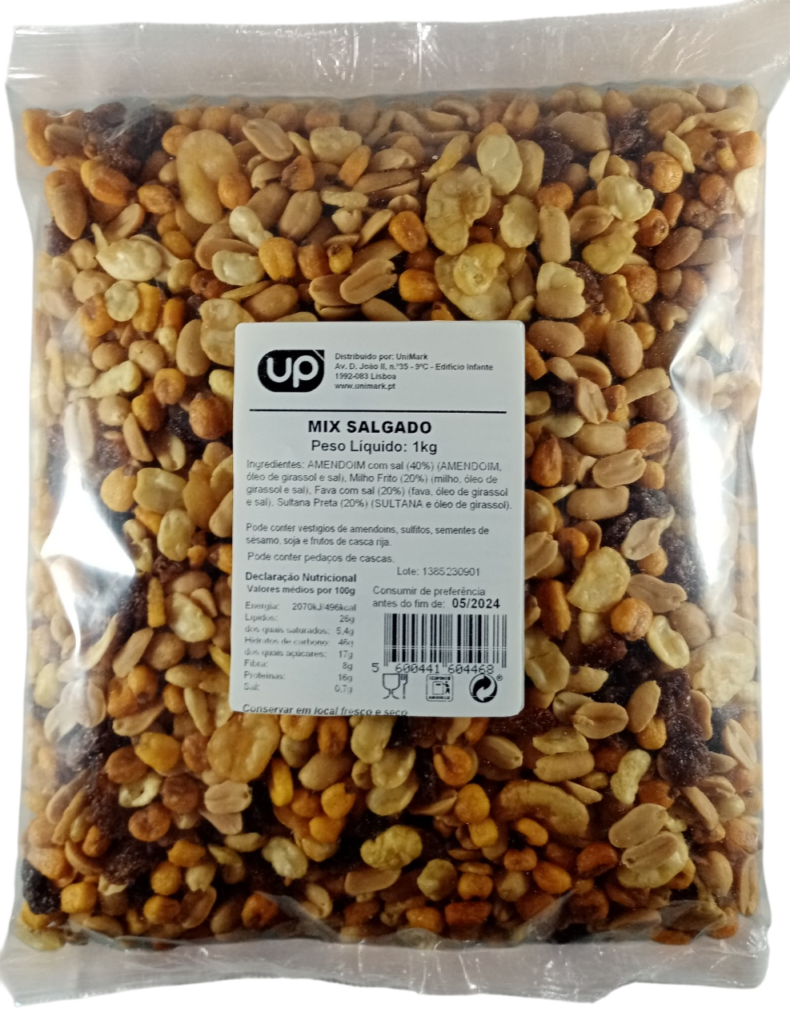 Mix Salgado UP saq. 1kg