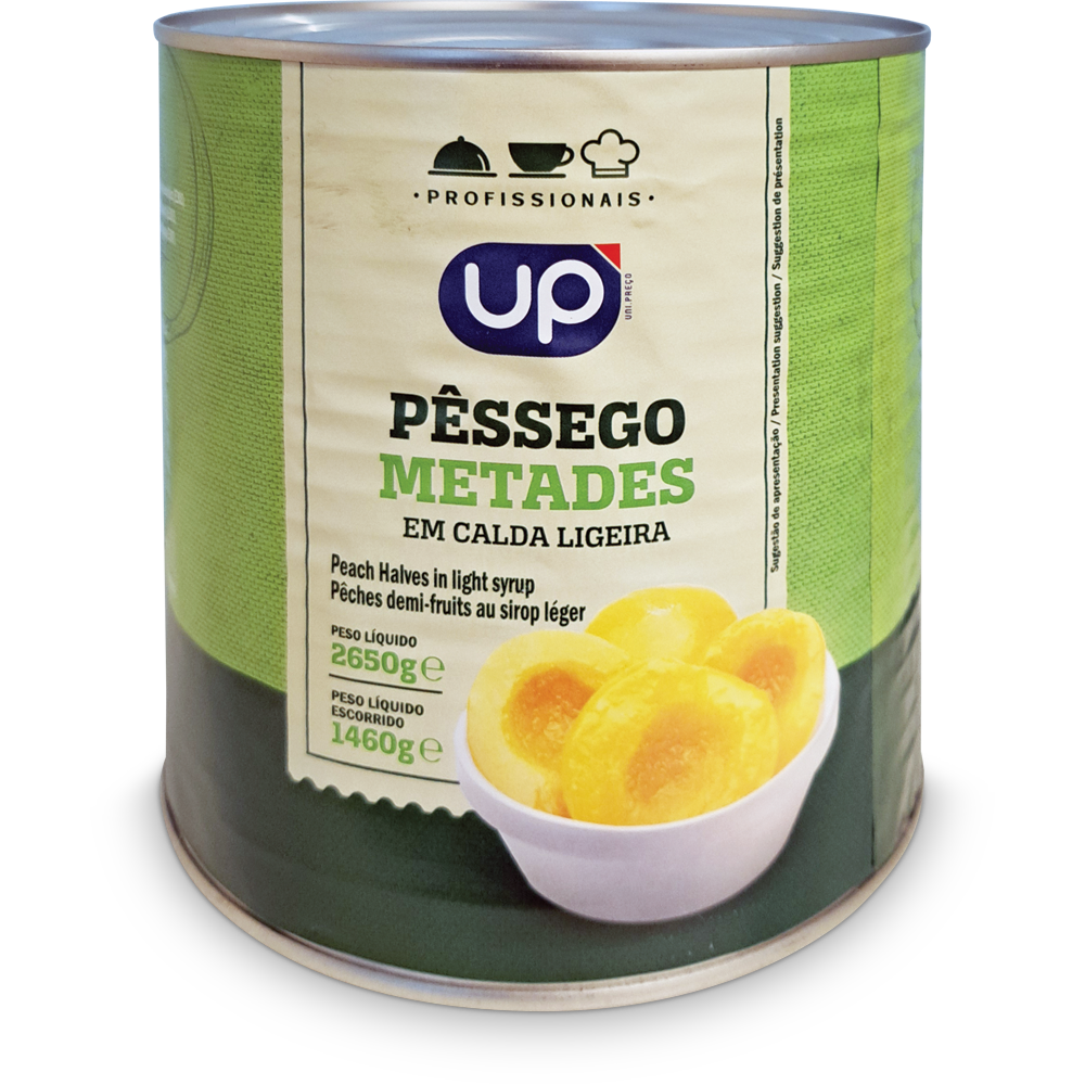 Pêssego em Calda UP 3kg