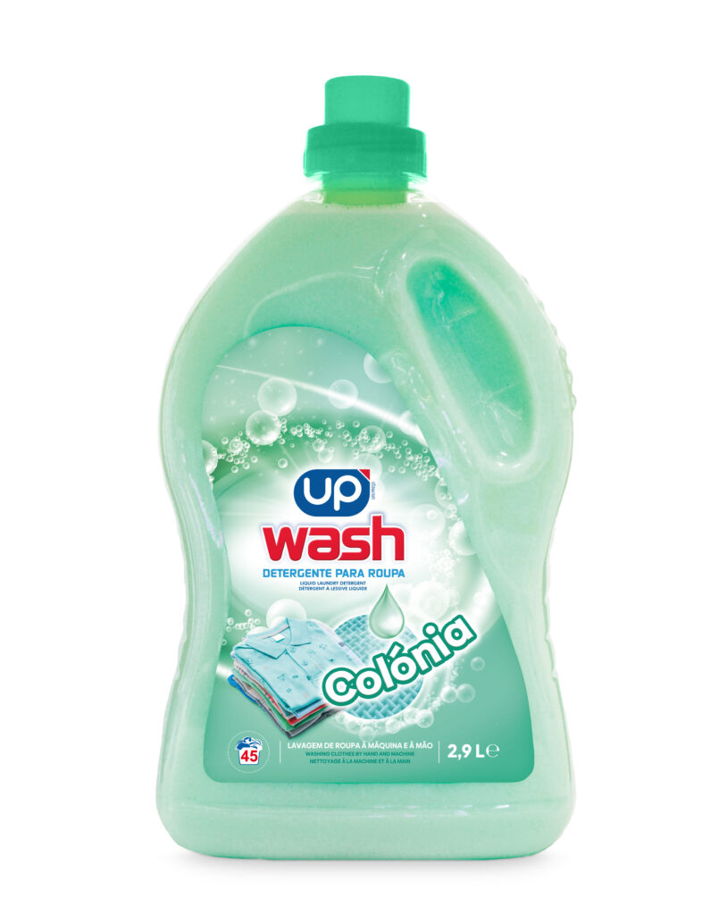 Det. Líquido Roupa Colónia UP Wash 2,9lt 45doses