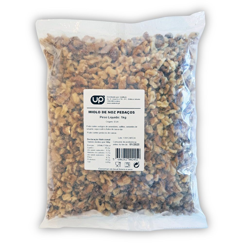 Míolo de Noz Pedaços UP 1kg