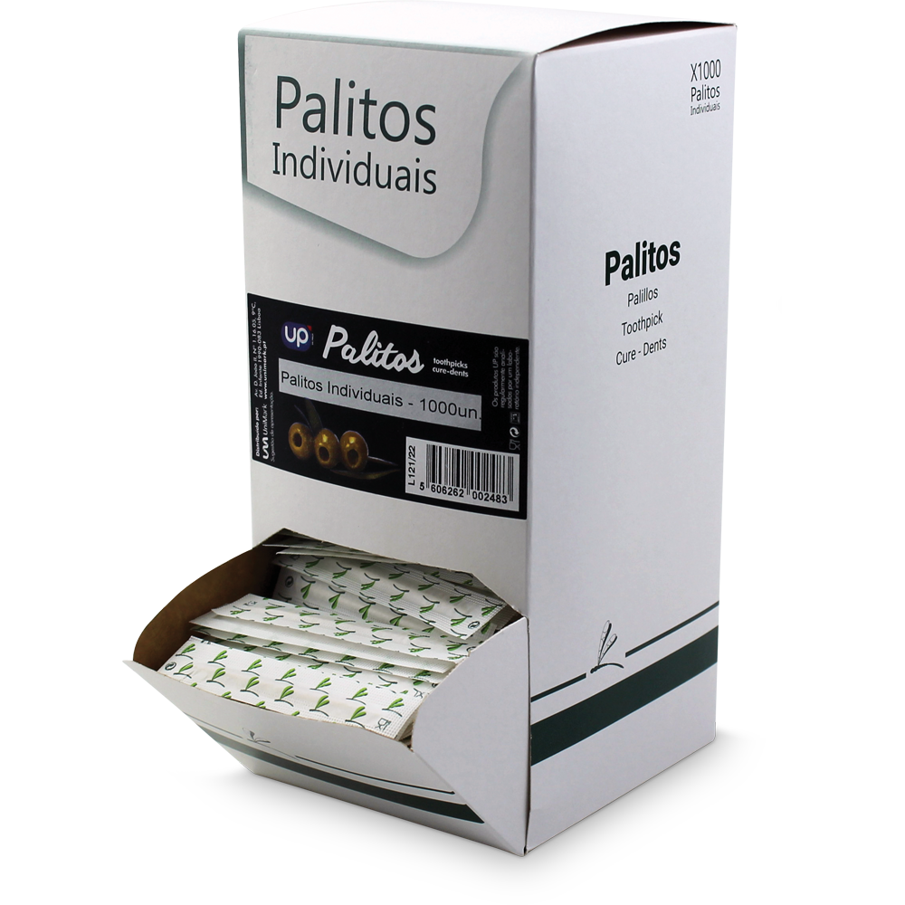 Palitos Individuais UP 1000un