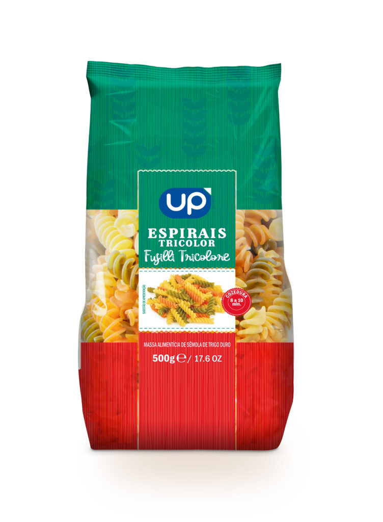 Espirais Tricolor UP 500g