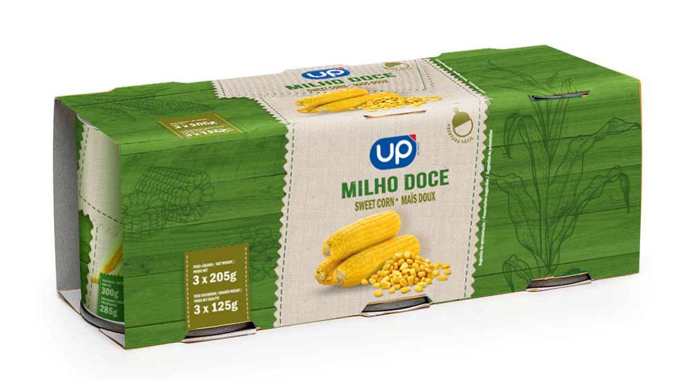 Milho Doce UP 3x205g