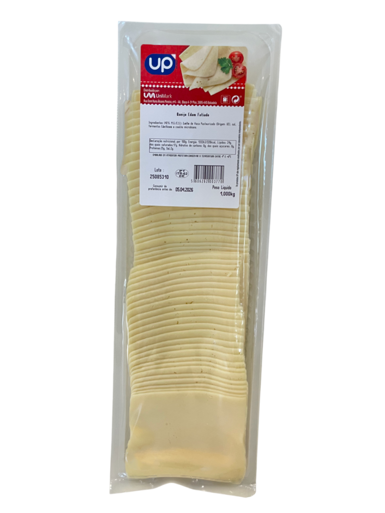 Queijo Edam UP Fatias 1kg