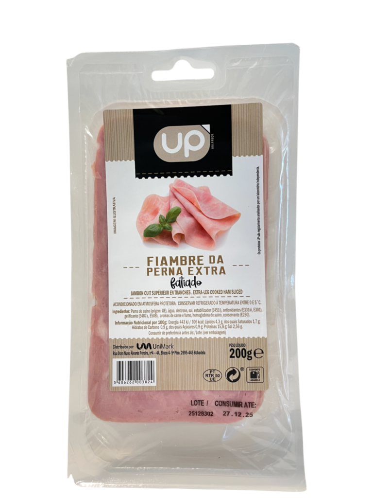 Fiambre da Perna Extra UP 200g