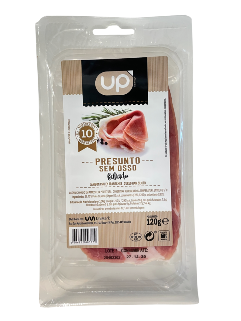 Presunto UP Fatias 120g