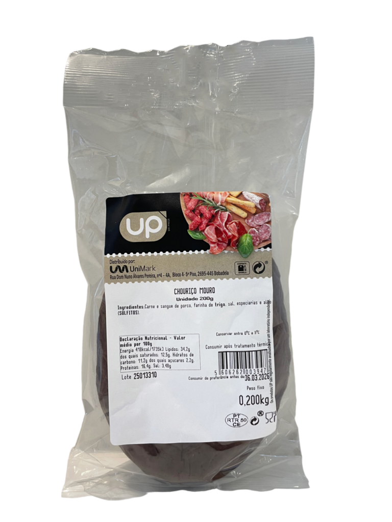 Chouriço Mouro UP 200g