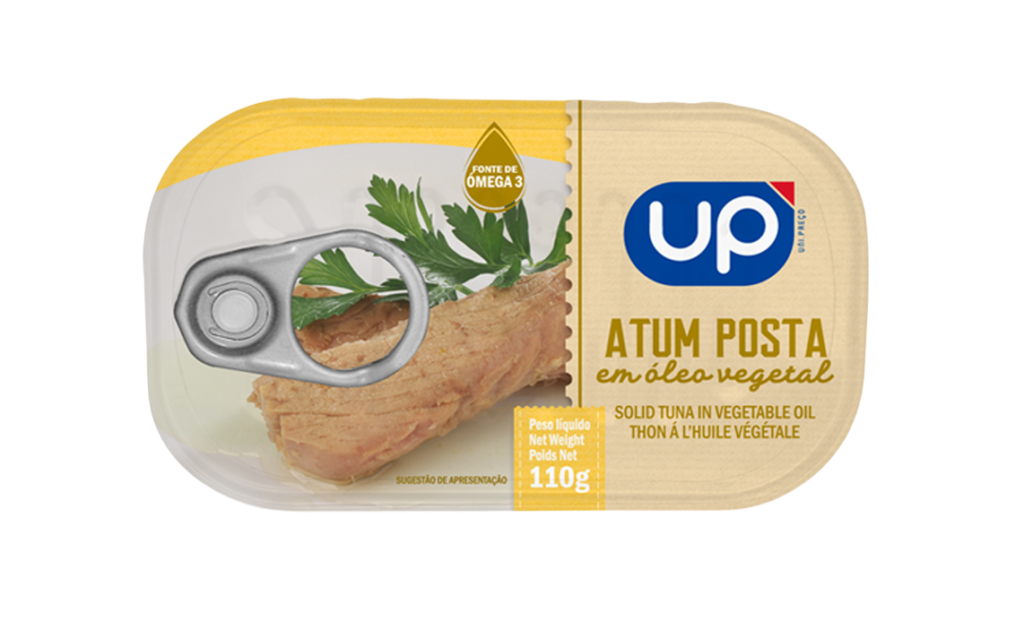 Atum Posta em Óleo Vegetal UP 110g