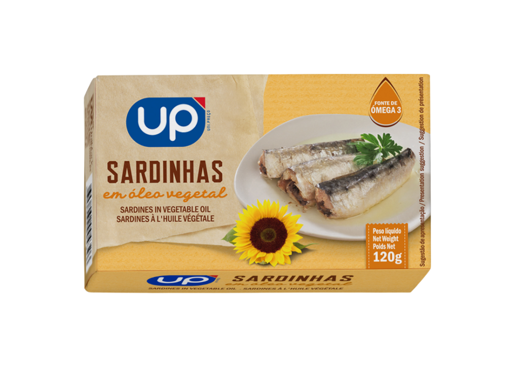 Sardinha em Óleo Vegetal UP 120g