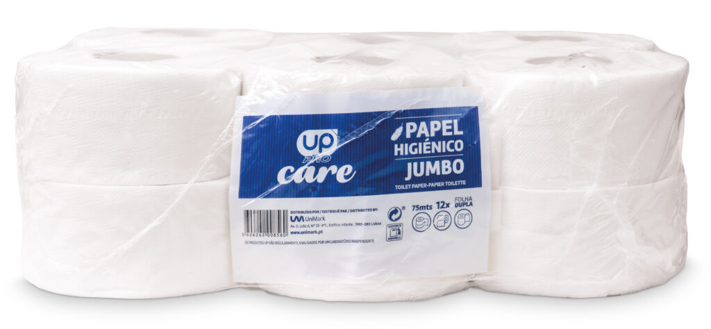Papel Hig. Jumbo UP Pro Care FD 75mt 12 rolos