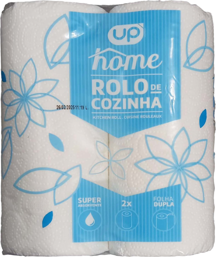 Rolo de Cozinha UP Home FD 2 rolos