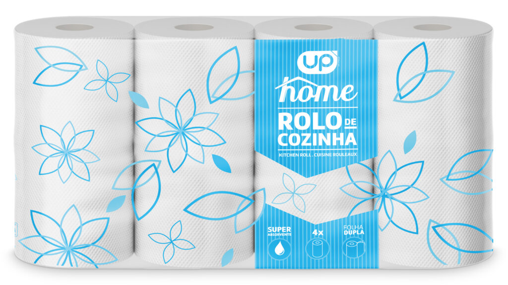 Rolo de Cozinha UP Home FD 4 rolos