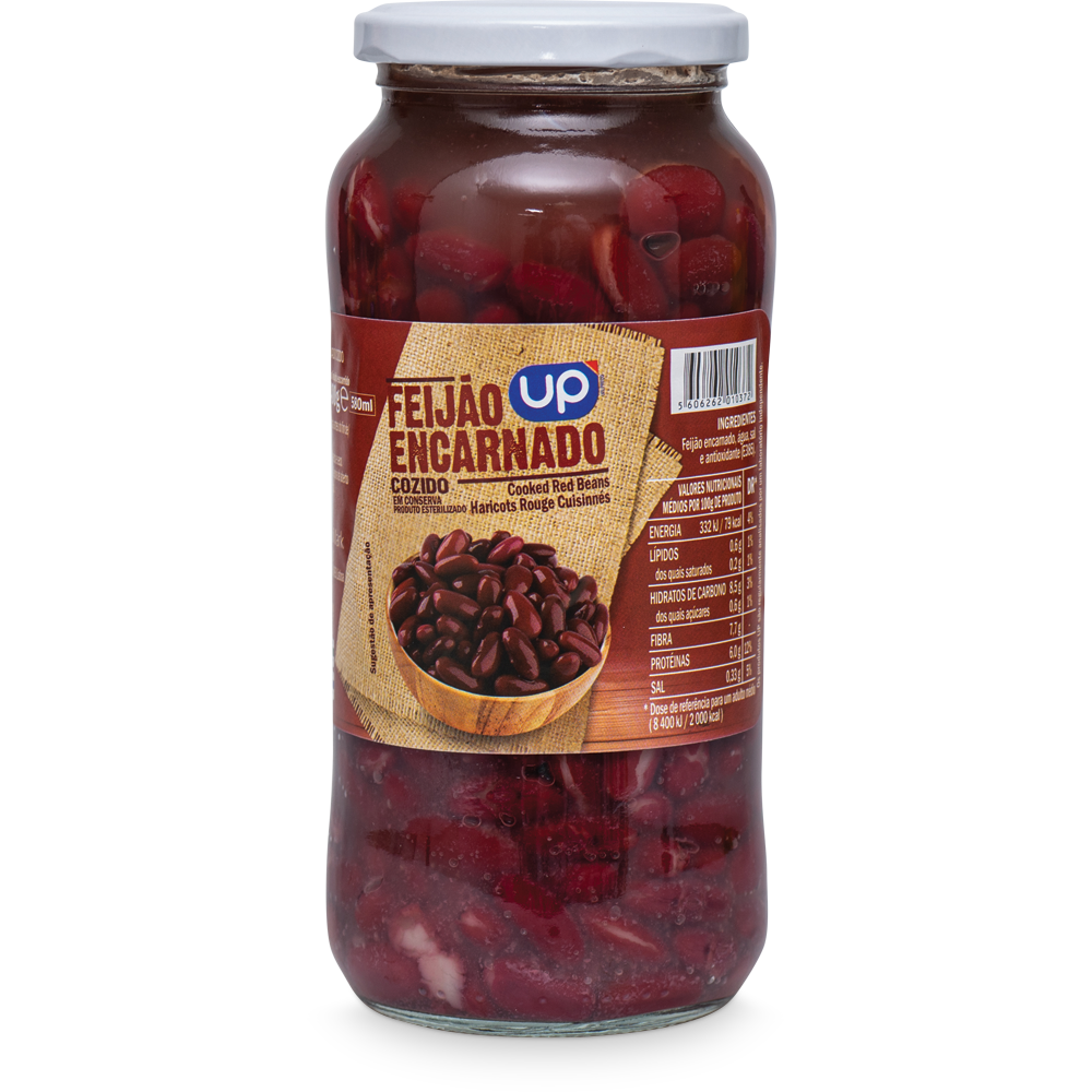 Feijão Encarnado UP Frasco 570g