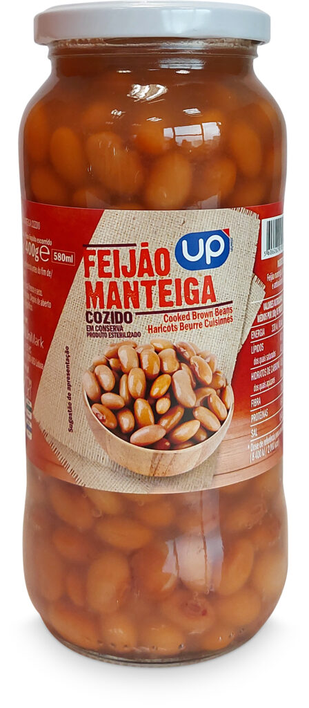 Feijão Manteiga UP Frasco 570g