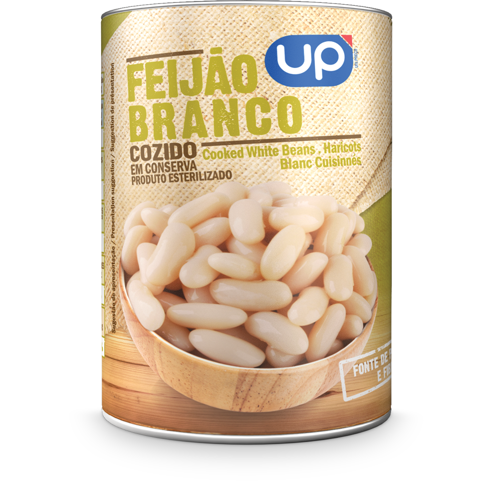 Feijão Branco UP Lata 425g