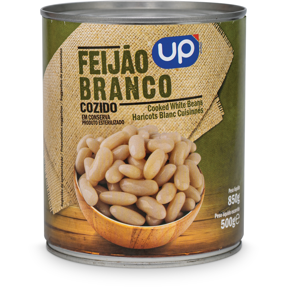 Feijão Branco UP Lata 850g