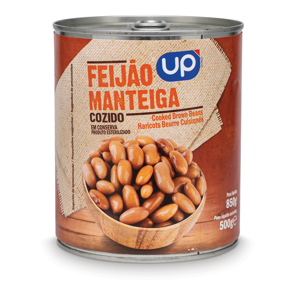 Feijão Manteiga UP Lata 850g