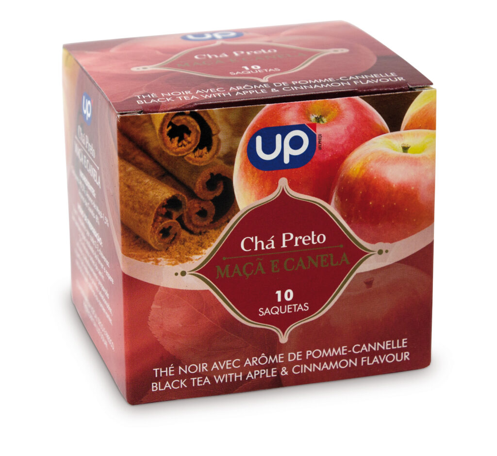 Chá Preto Maçã-Canela UP 10saq.