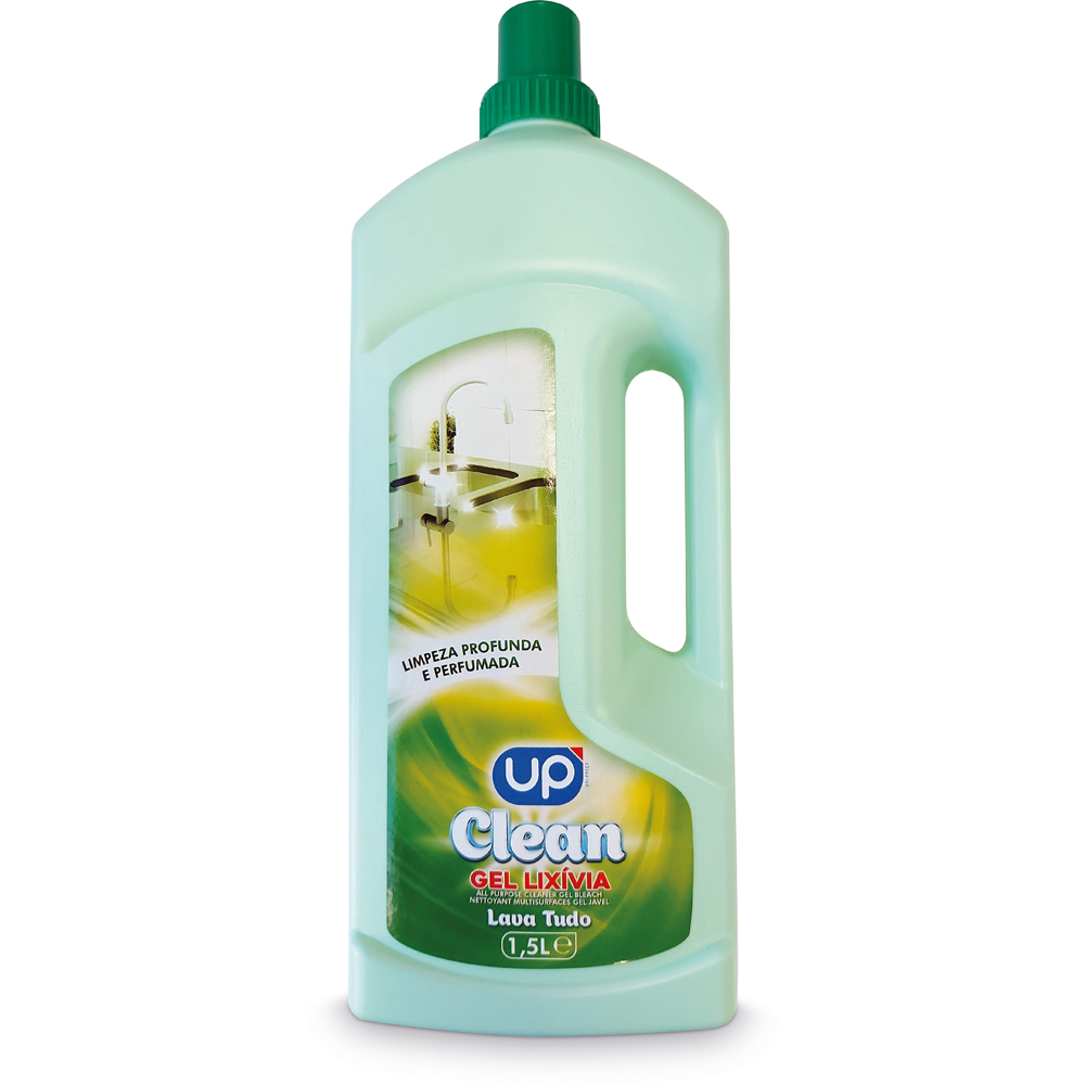 Gel Lava Tudo c/Lixívia UP Clean 1,5lt