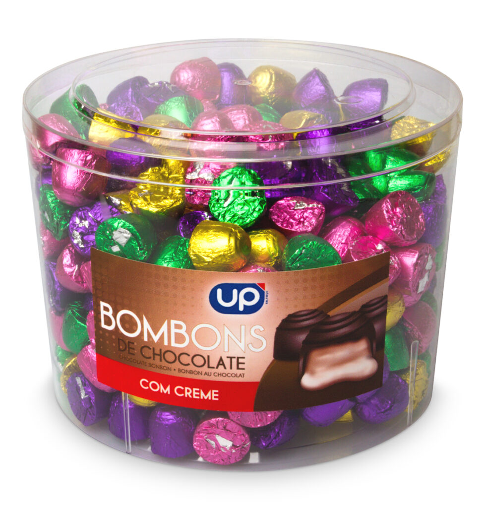 Bombons de Chocolate Miúdos UP Boião 1,5kg