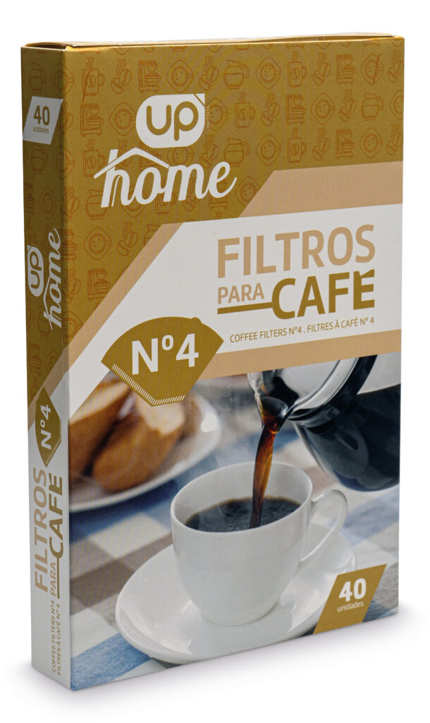 Filtros p/Café Nº 4 UP Home 40un